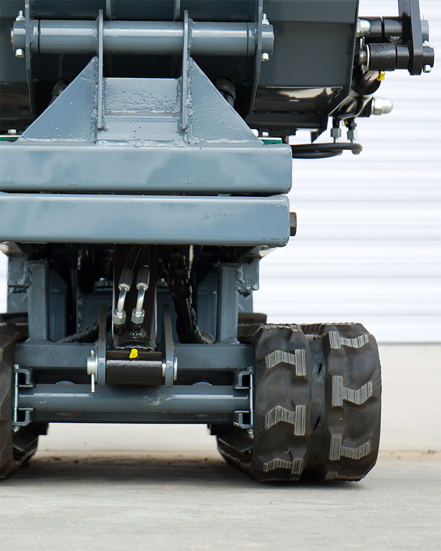 Dumper+ 590P AutoCargable Elevable 500kg Orugas - Imagen 7