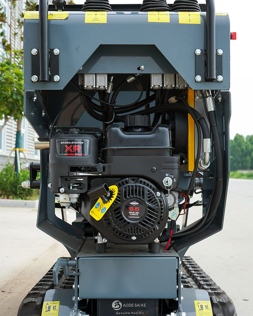 Dumper+ 590P AutoCargable Elevable 500kg Orugas - Imagen 8