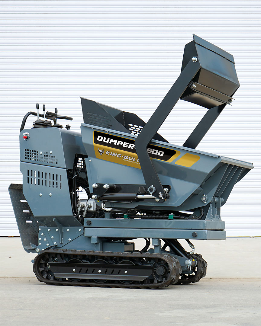 Dumper+ 590D Diesel AutoCargable Elevable 500kg Orugas - Imagen 5