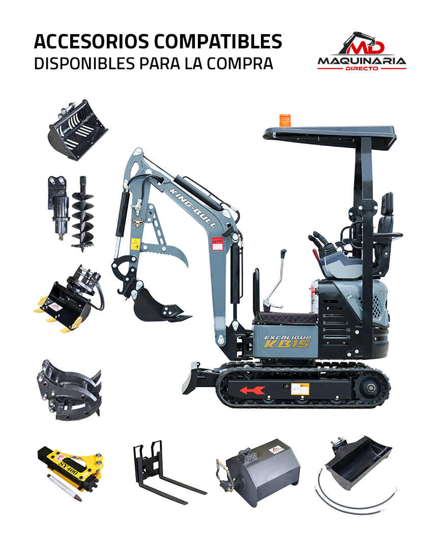 King Bull Excalibur KB15 Brazo Articulado - Imagen 3