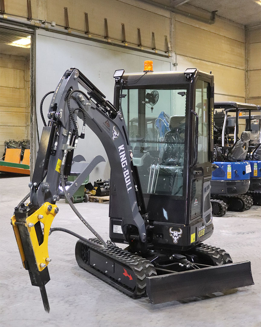 King Bull Excalibur KB18C Cabina (3 Cilindros 25cv) - Imagen 2