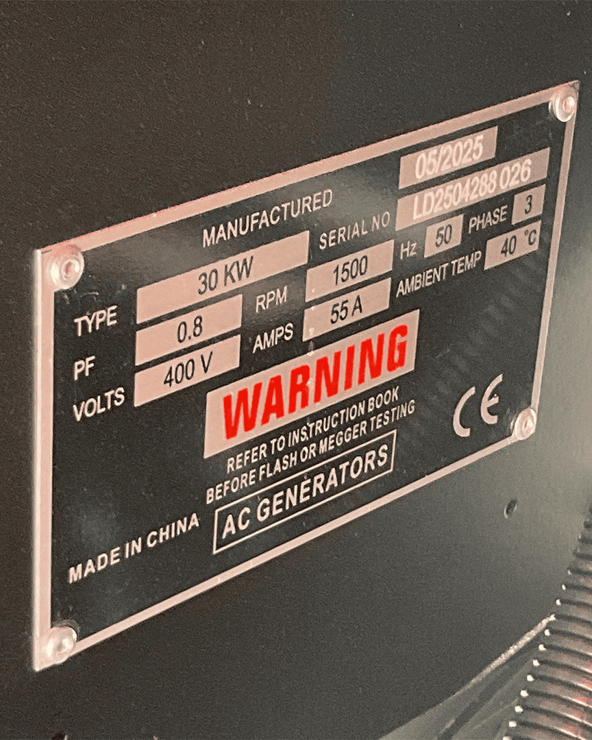 Generador Salini VGR30 41,3 KVA - Imagen 10