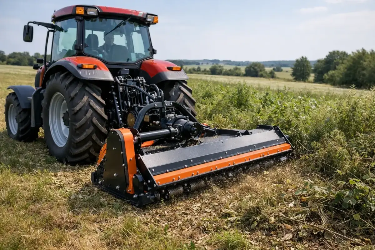 Desbrozadora de martillos para tractor: qué mirar