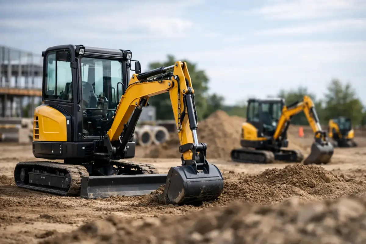 Guía compra mini excavadoras compactas