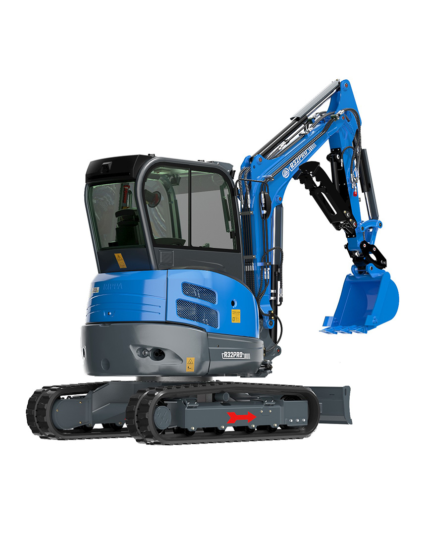 Rippa R32 PRO (3.2 Ton) Kubota Cabina Aire Acond - Imagen 4