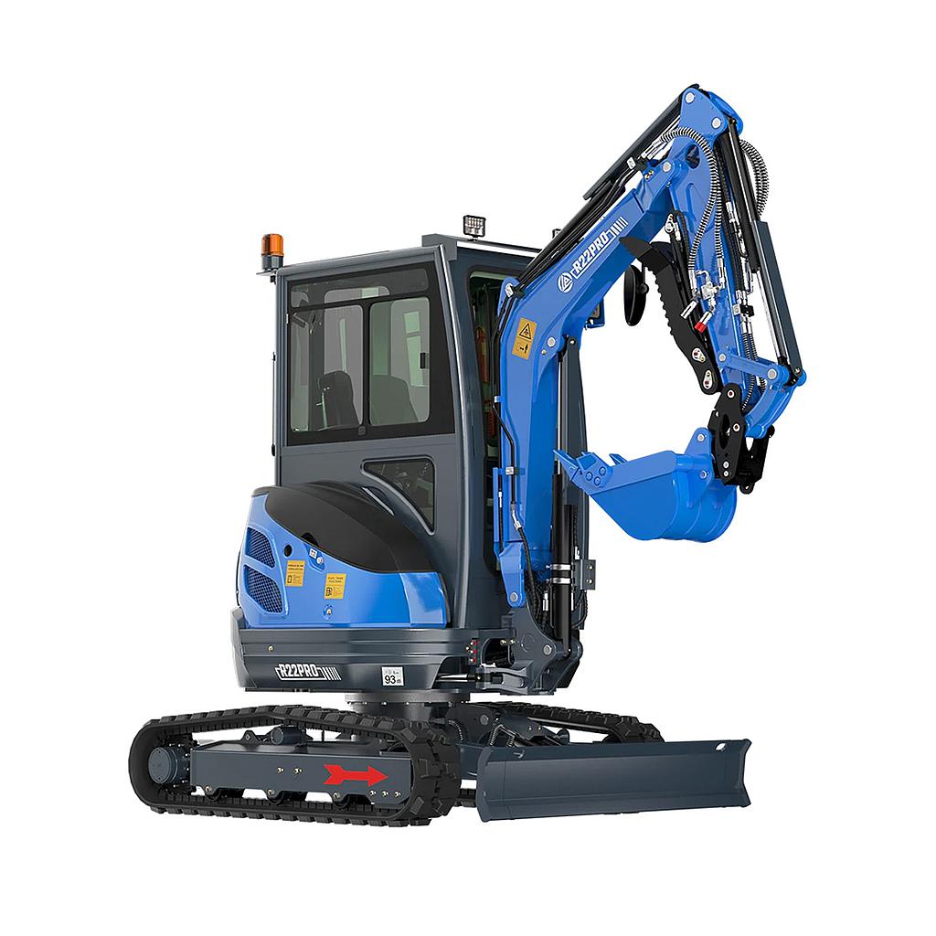 Rippa R22 PRO (2.4 Ton) Kubota Cabina Aire Acond