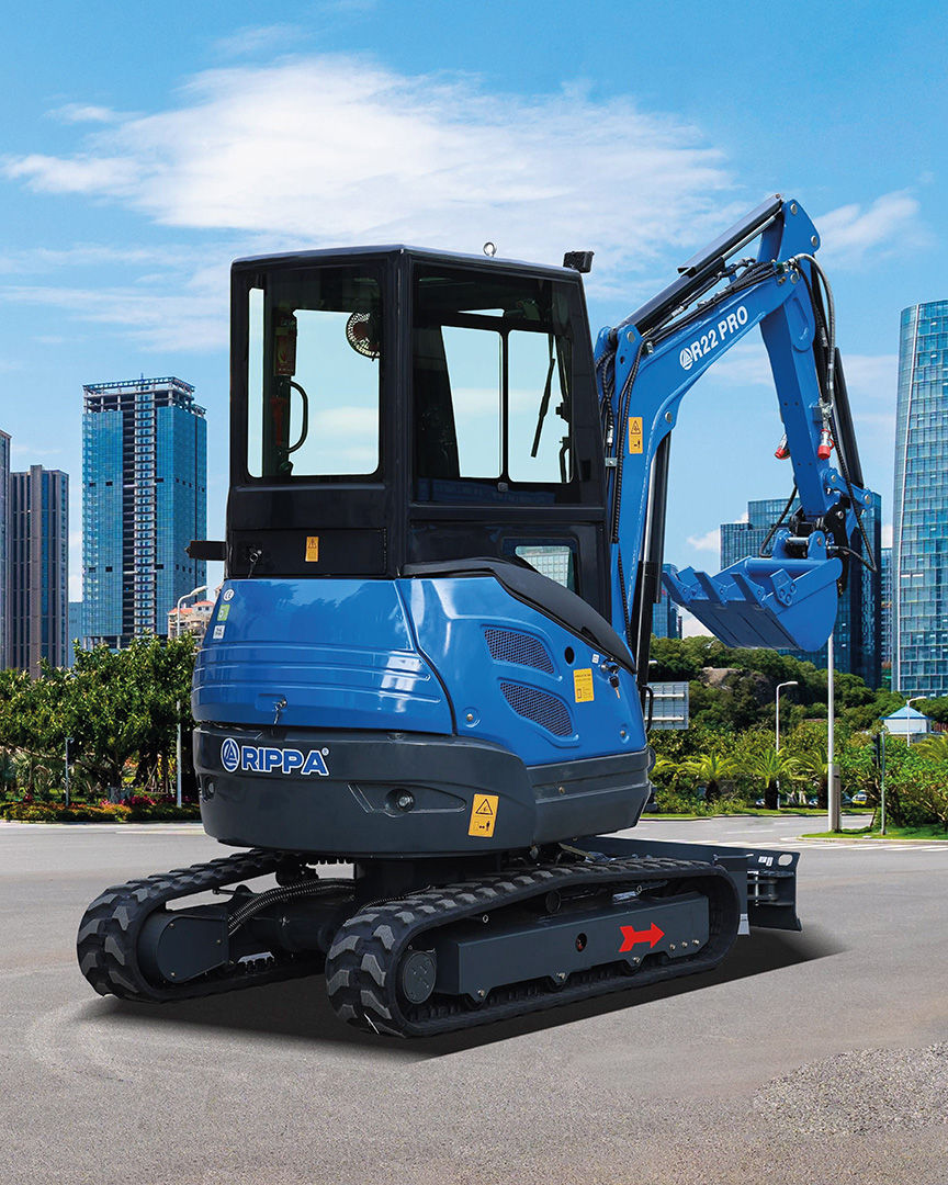 Rippa R22 PRO (2.4 Ton) Kubota Cabina Aire Acond - Imagen 2
