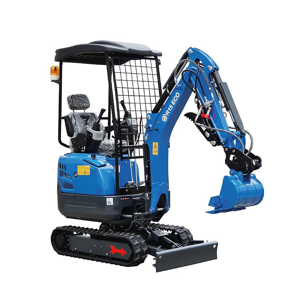 Rippa R15 Kubota 722, Orugas Ext., 2 Veloc, Enganche Hidráulico