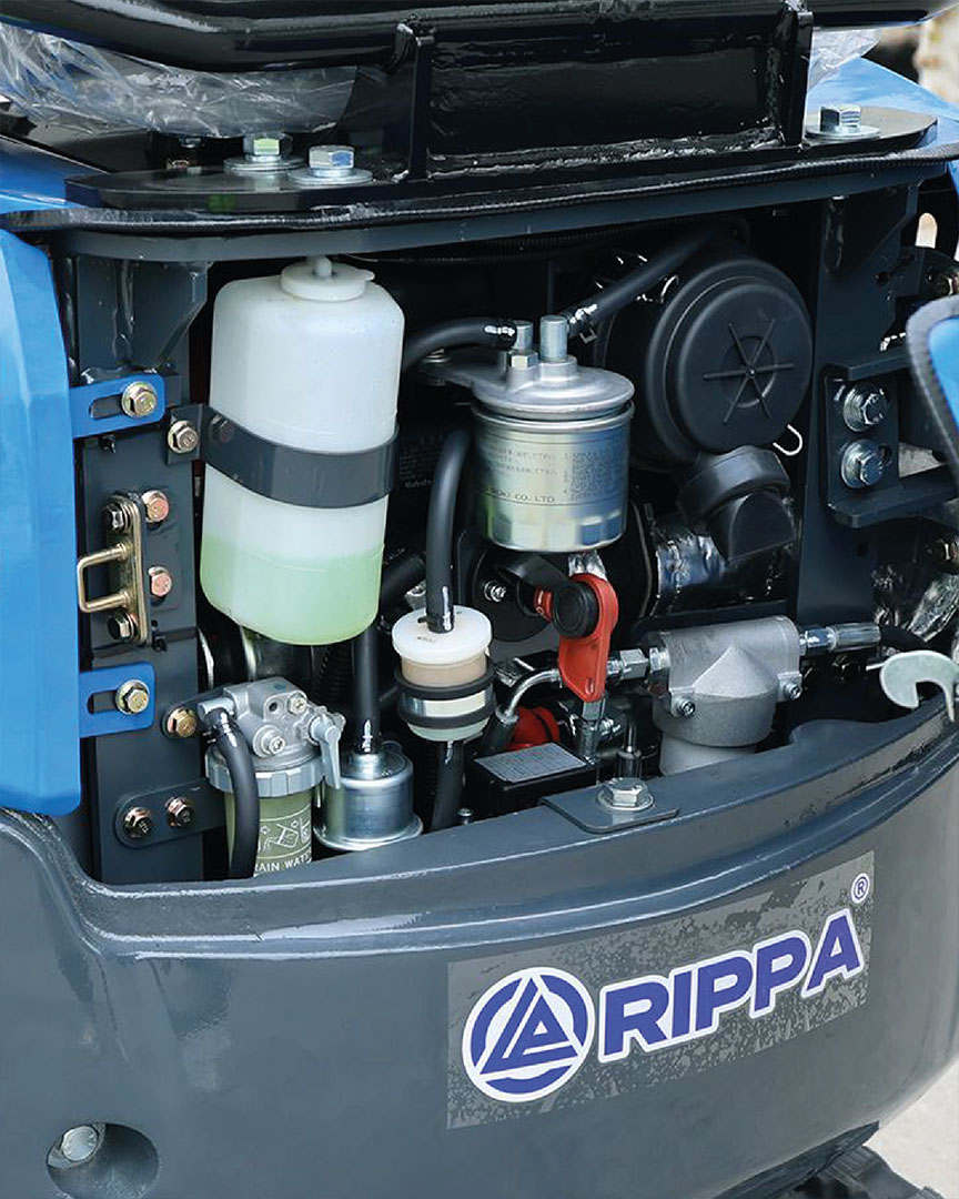Rippa R15 Kubota 722, Orugas Ext., 2 Veloc, Enganche Hidráulico - Imagen 4