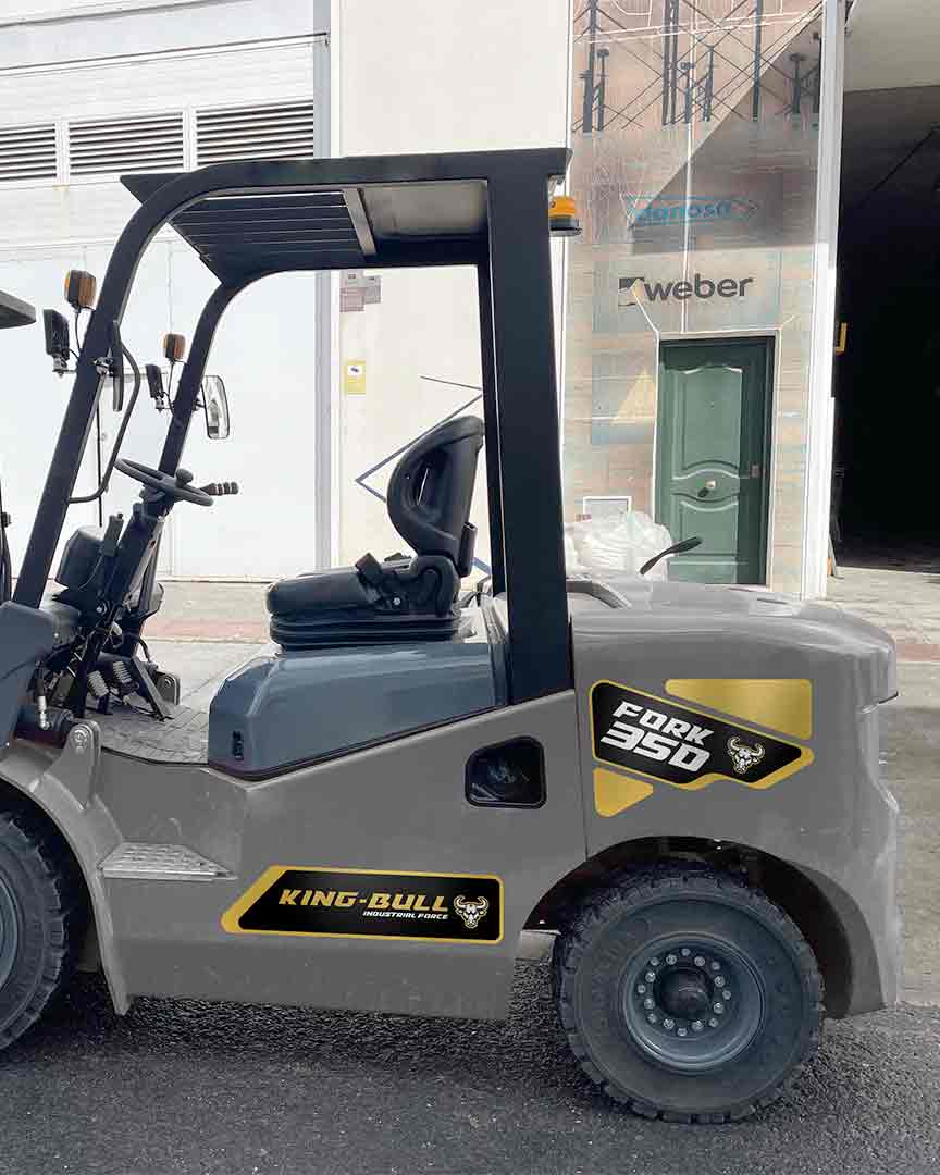King Bull Fork 35D (3500kg 3M) Diesel - Imagen 5