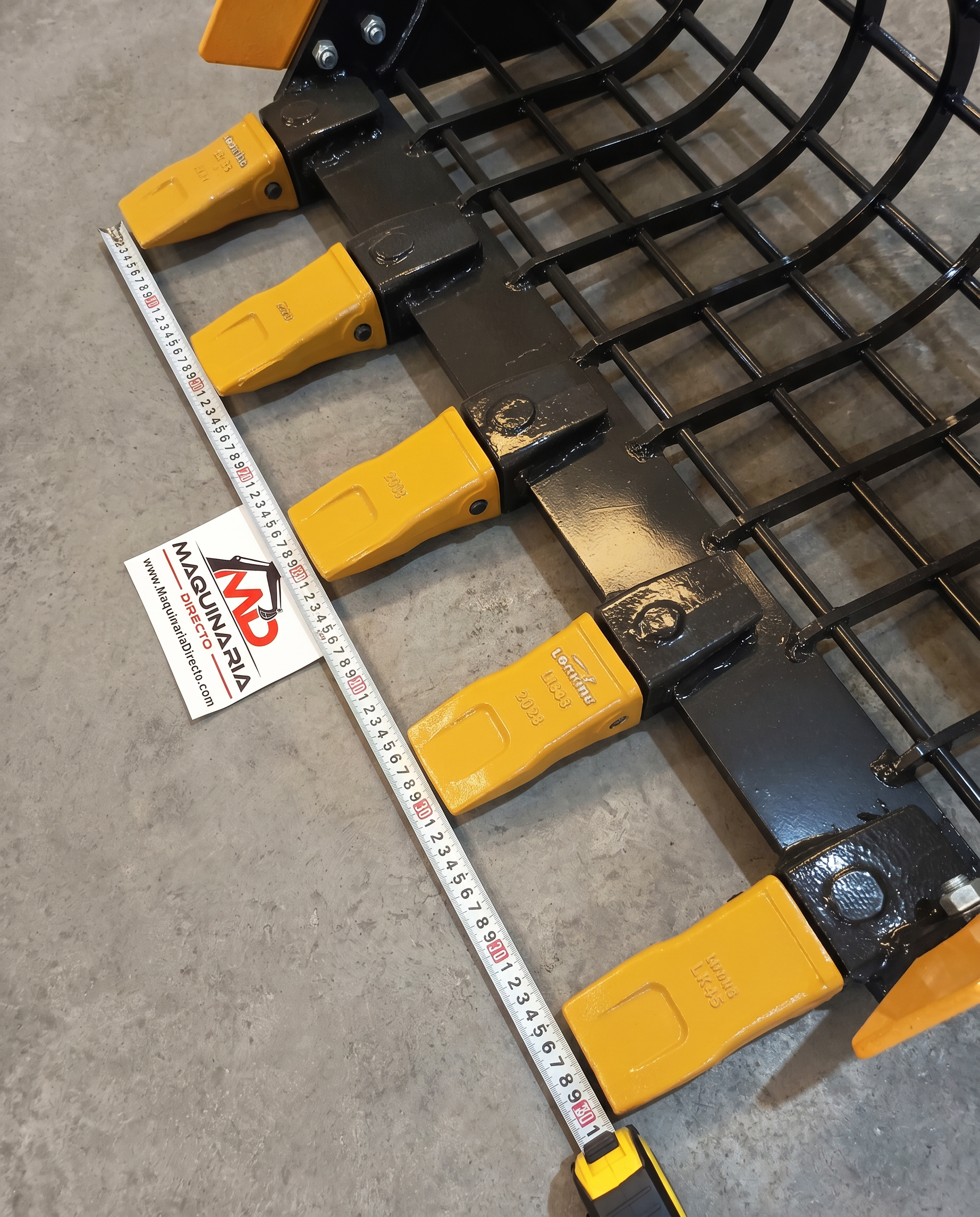 Cazo de Rejilla de 80 cm para Rippa R32 (Bulones Ø 40 mm) - Imagen 7
