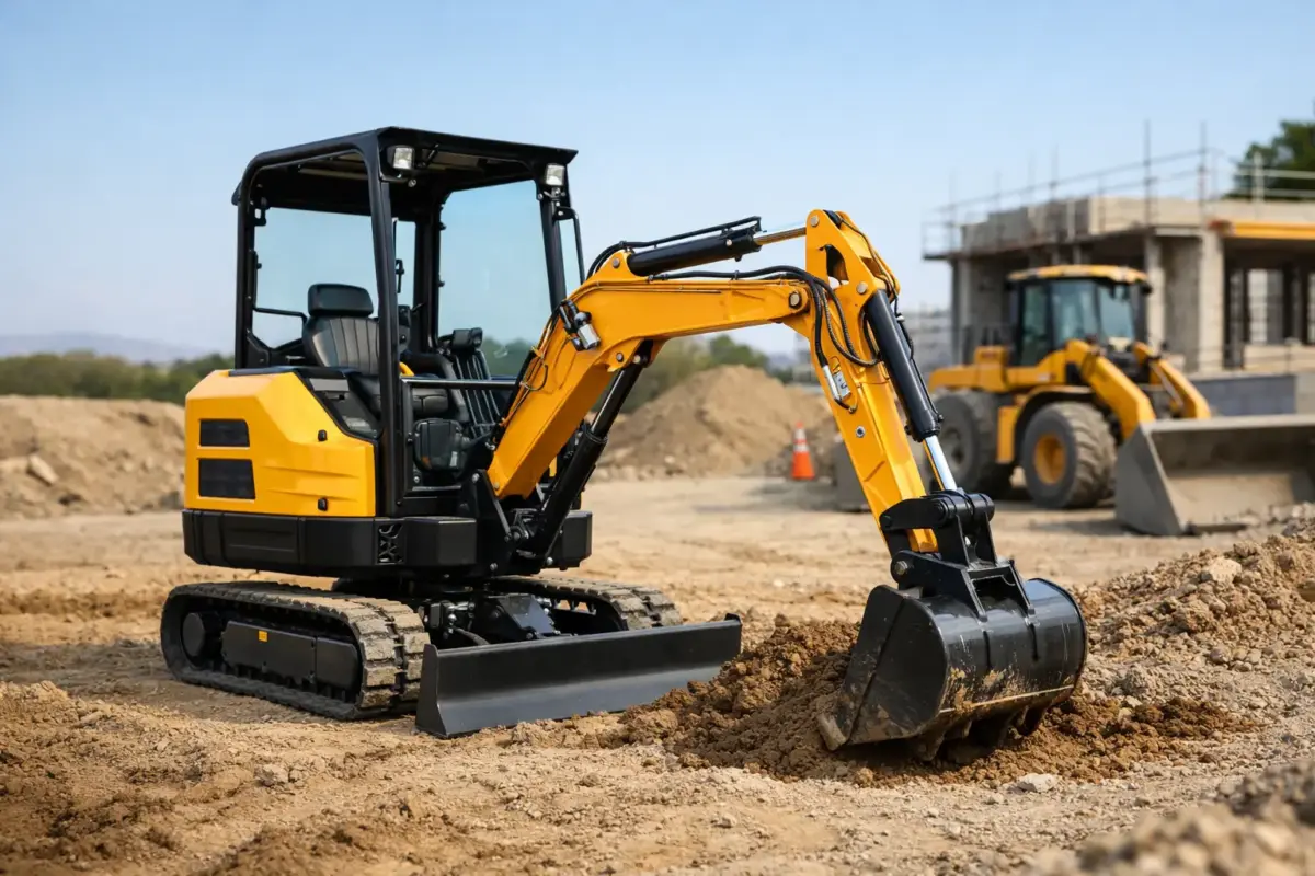 Mini excavadora Rippa España para tu obra