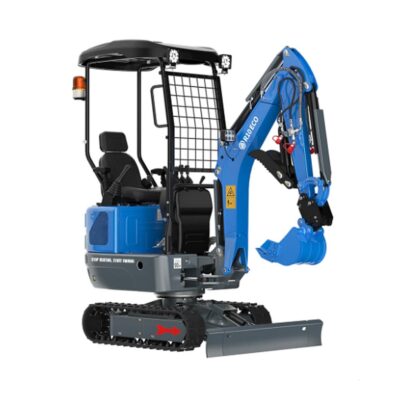 Rippa R10 ECO. Mandos Pilotados, Orugas Desplazables y Radiador Aceite