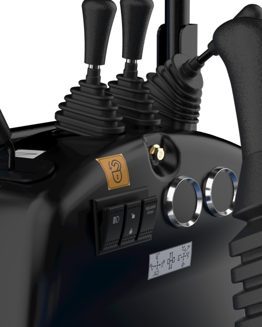 Rippa R10 ECO. Mandos Pilotados, Orugas Desplazables y Radiador Aceite - Imagen 5