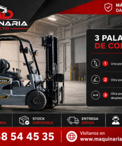 Carretilla Eléctrica King Bull Fork 25 (2500kg 4.5M Desplaza Lateral) - Imagen 16