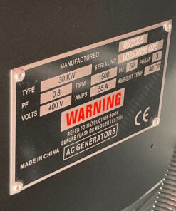 Generador Salini VGR30 41,3 KVA - Imagen 10