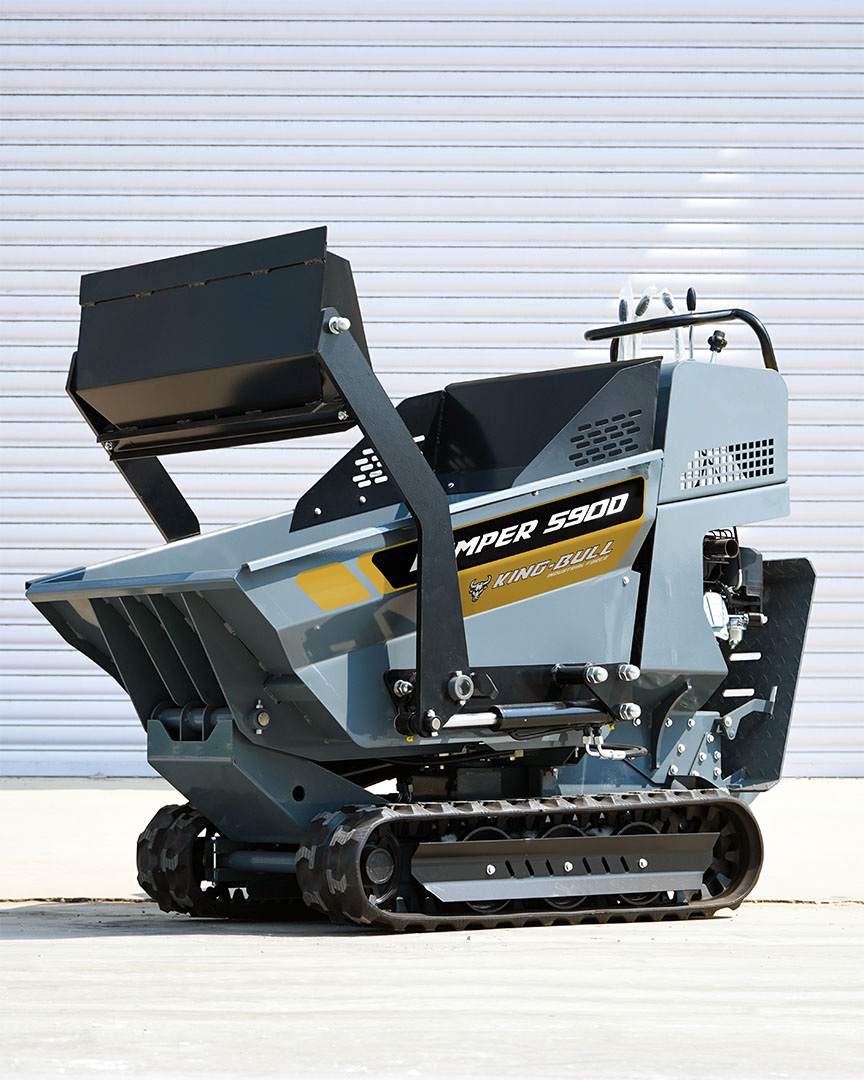 Dumper 590D Diesel AutoCargable 500kg Orugas - Imagen 2