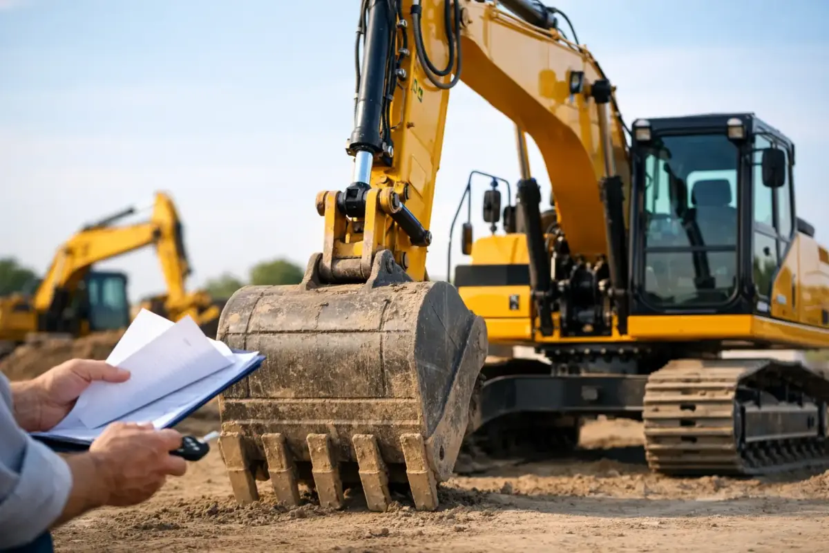 ¿Qué garantía tiene una excavadora nueva?