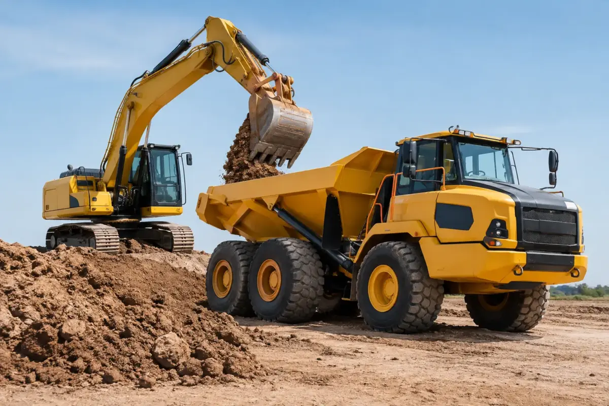 Cómo calcular capacidad dumper obra sin fallar