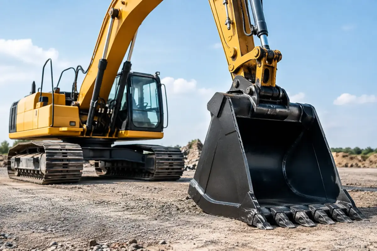 Mejores cucharones para excavadora según trabajo