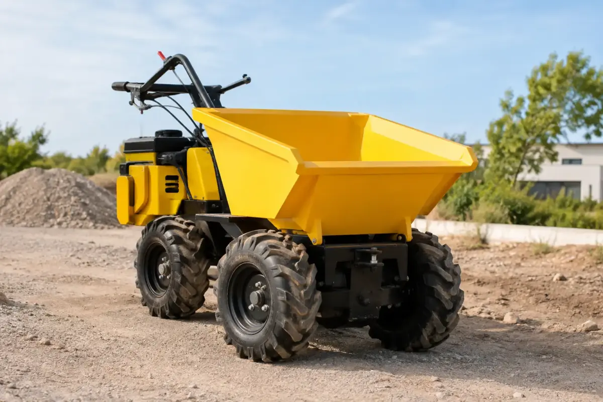 Mejores dumpers para pequeñas obras y reformas