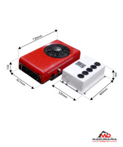 Aire Acondicionado 12v (Excavadoras, Palas, Cargadoras, Cabinas, Caravanas) - Imagen 5