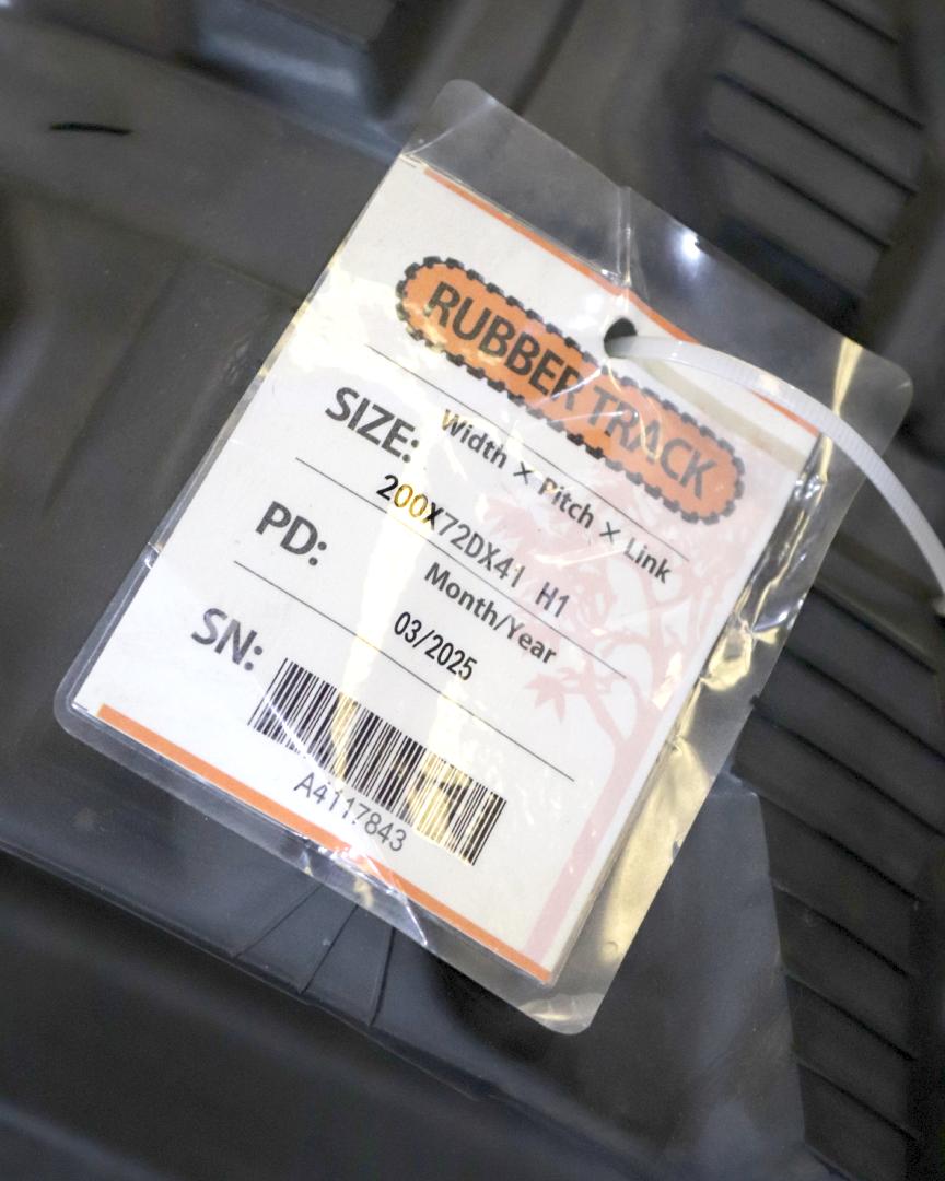 Orugas de Goma KB15- 200 x 72D x 41 - Imagen 3