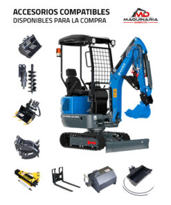 Rippa R10 ECO Kubota Mandos Pilotados, Orugas Desplazables y Radiador Aceite - Imagen 3