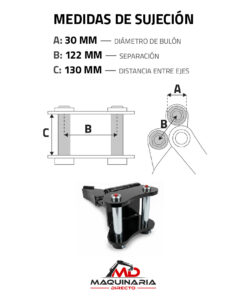 Ripper para Rippa RB06 (Bulones Ø 30 mm) - Imagen 6