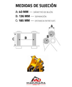 Martillo Hidráulico para Rippa R32 (Bulones Ø40 mm) - Imagen 5