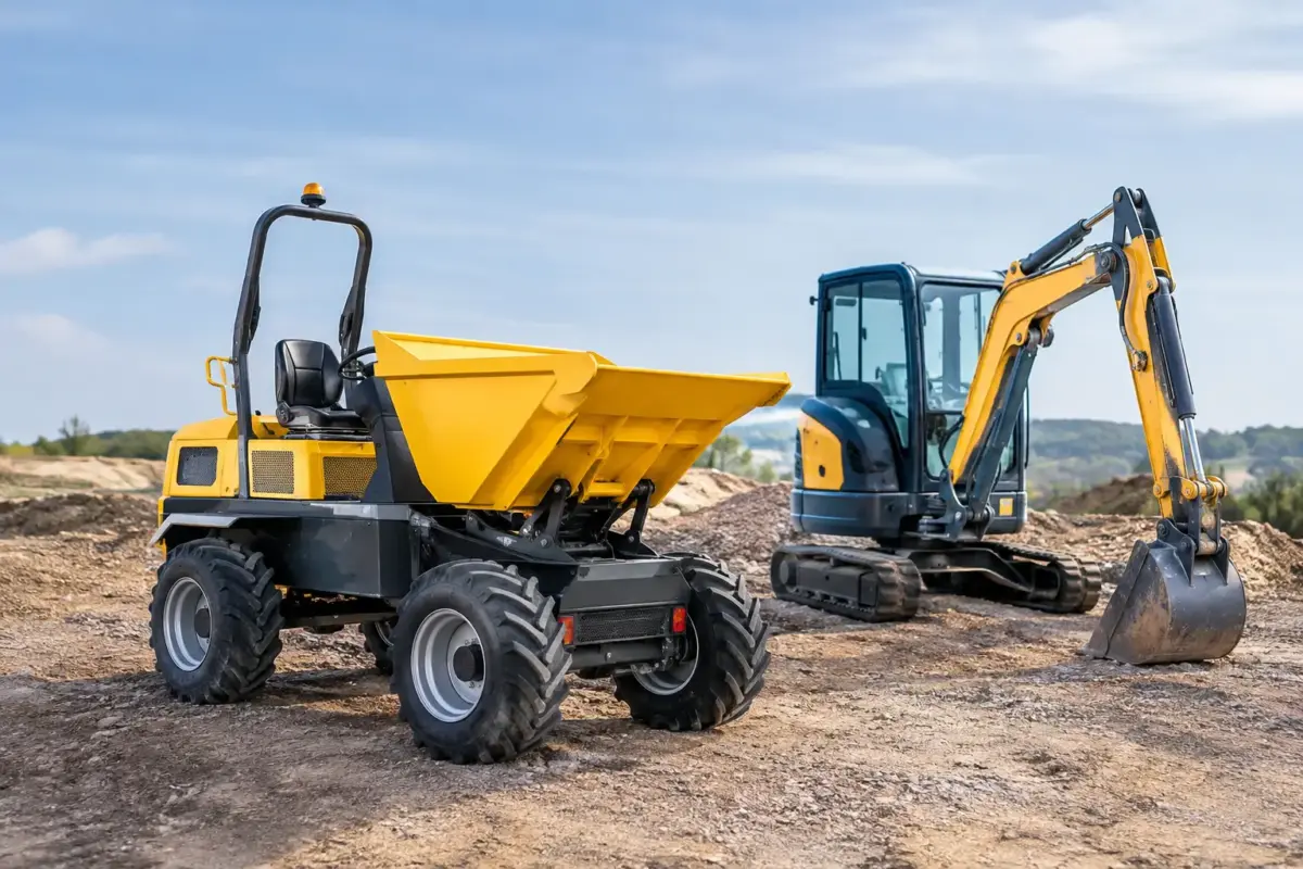 Qué dumper cabe en obra según acceso y carga
